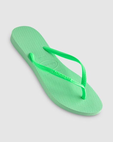 Load image into Gallery viewer, Havaianas Womens Slim Basic Green Garden
