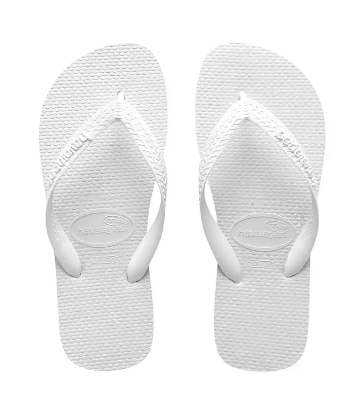 Load image into Gallery viewer, Havaianas Mens Top White Thongs

