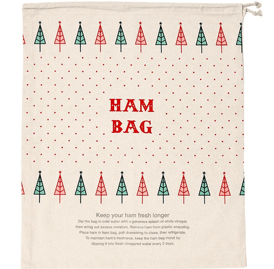 Ladelle Christmas Ham Bag