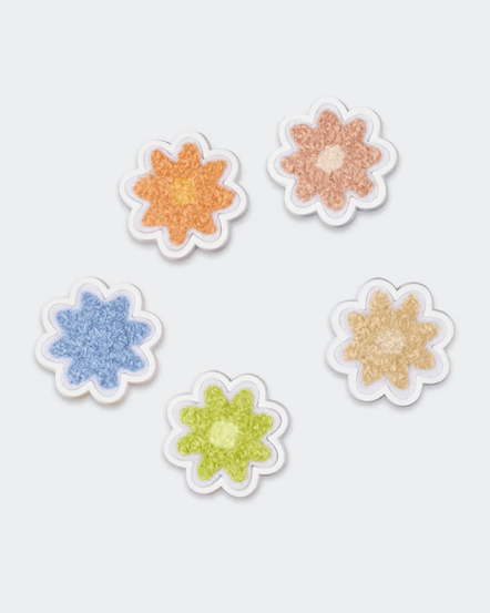 Crocs Jibbitz - Flower Power Patches 5 Pack