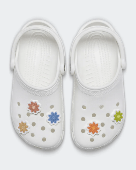 Load image into Gallery viewer, Crocs Jibbitz - Flower Power Patches 5 Pack
