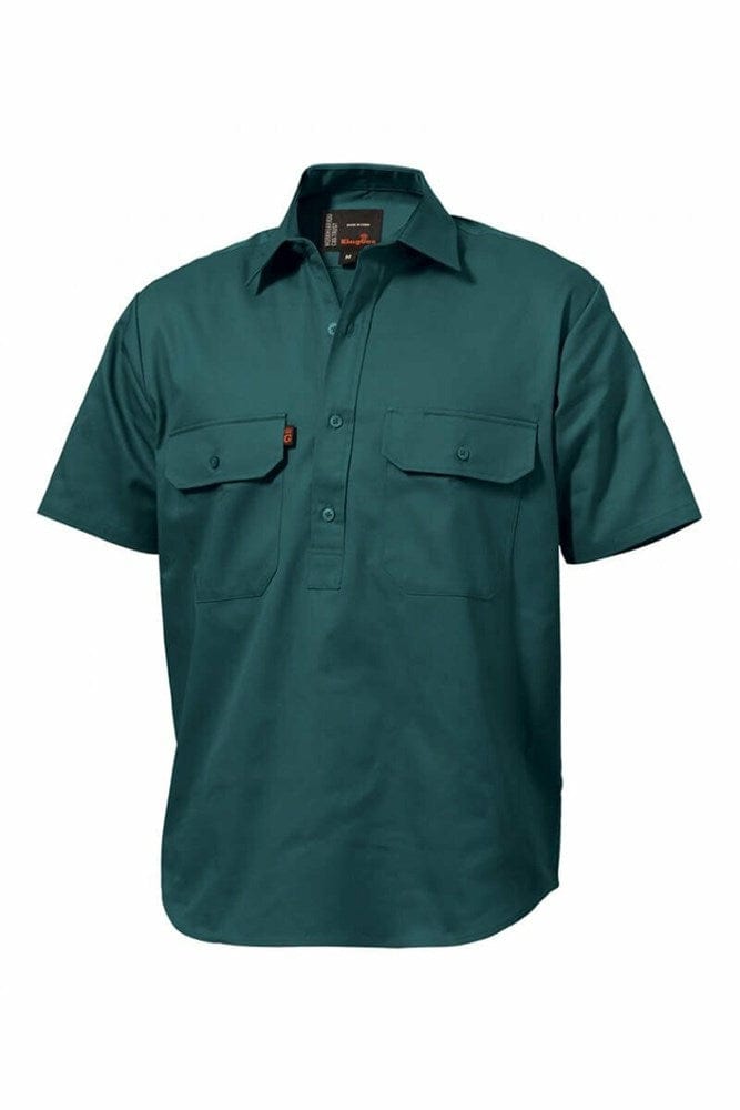 Load image into Gallery viewer, King Gee Short Sleeve Closed Front Drill Shirt

