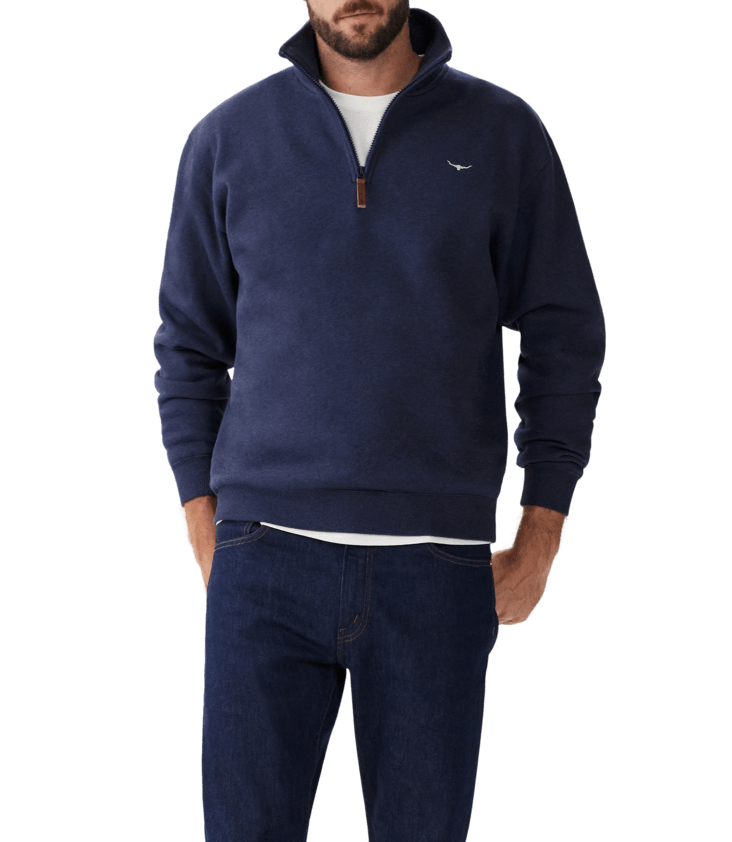 Load image into Gallery viewer, R.M. Williams Mens Mulyungarie - Navy Marle
