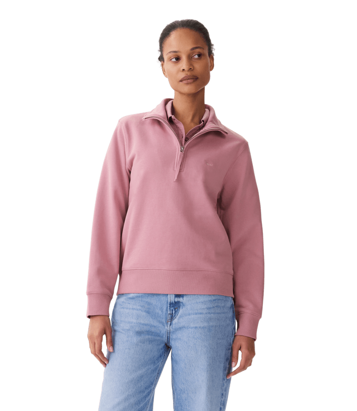 Load image into Gallery viewer, R.M. Williams Womens Trickett 1/4 Zip - Pink
