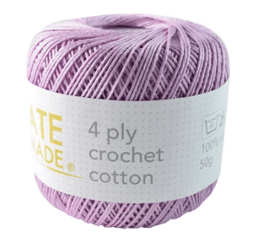 Create Handmade 4 ply Crochet Cotton