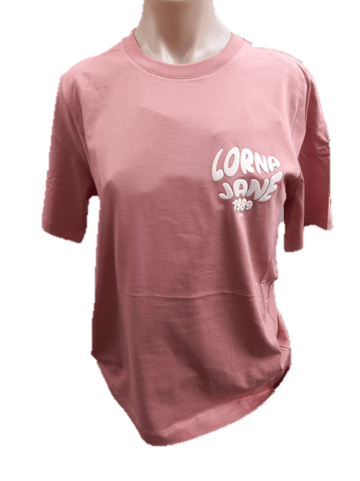 Lorna Jane Womens Never Give Up Relaxed Tee