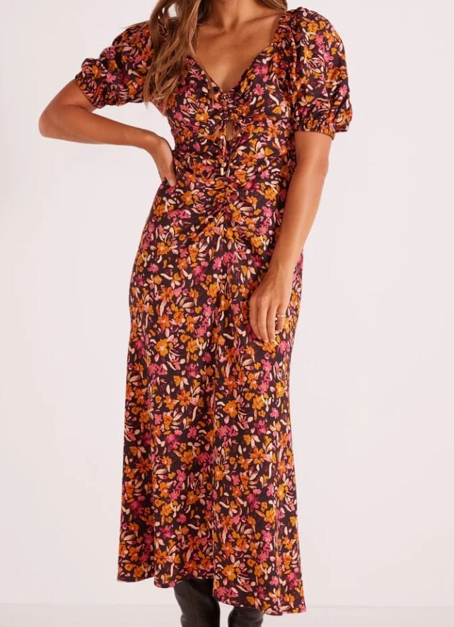 Load image into Gallery viewer, Minkpink Womens Sorrento Midi Dress
