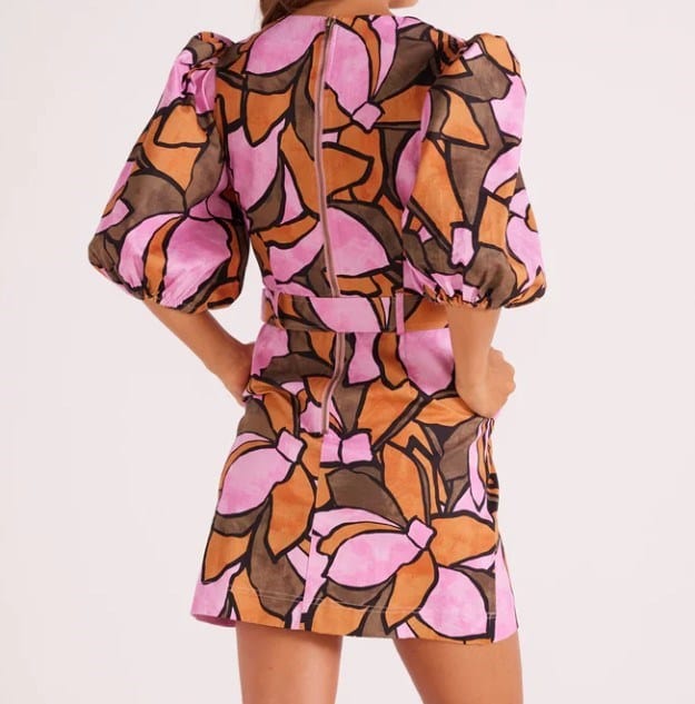 Load image into Gallery viewer, Minkpink Womens Lorna Belted Mini Dress
