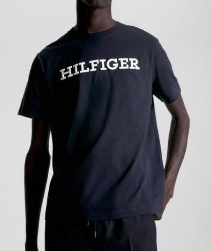 Load image into Gallery viewer, Tommy Hilfiger Mens Monotype Embroided Archive Fit Graphic Tee
