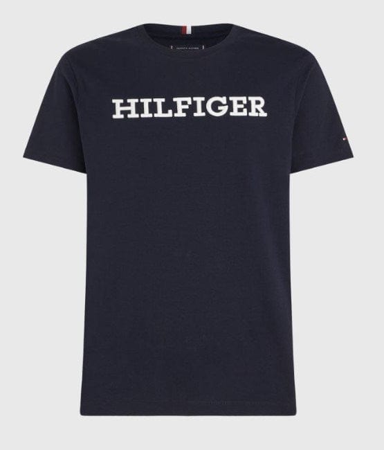 Load image into Gallery viewer, Tommy Hilfiger Mens Monotype Embroided Archive Fit Graphic Tee
