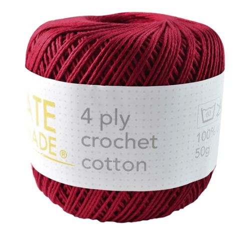 Create Handmade 4 ply Crochet Cotton