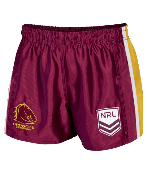 Tidwell Broncos NRL Supporter Shorts