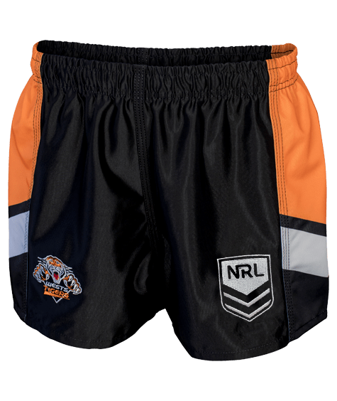 Tidwell West Tigers NRL Supporter Shorts