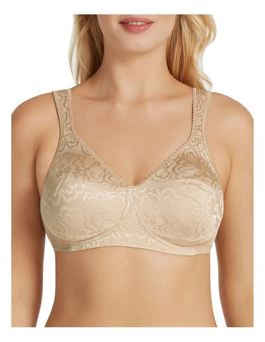 Playtex womens 18 Hour Ultimate Lift and Support Wire Free Bra, White/Nude,  36B