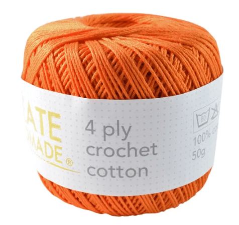 Create Handmade 4 ply Crochet Cotton