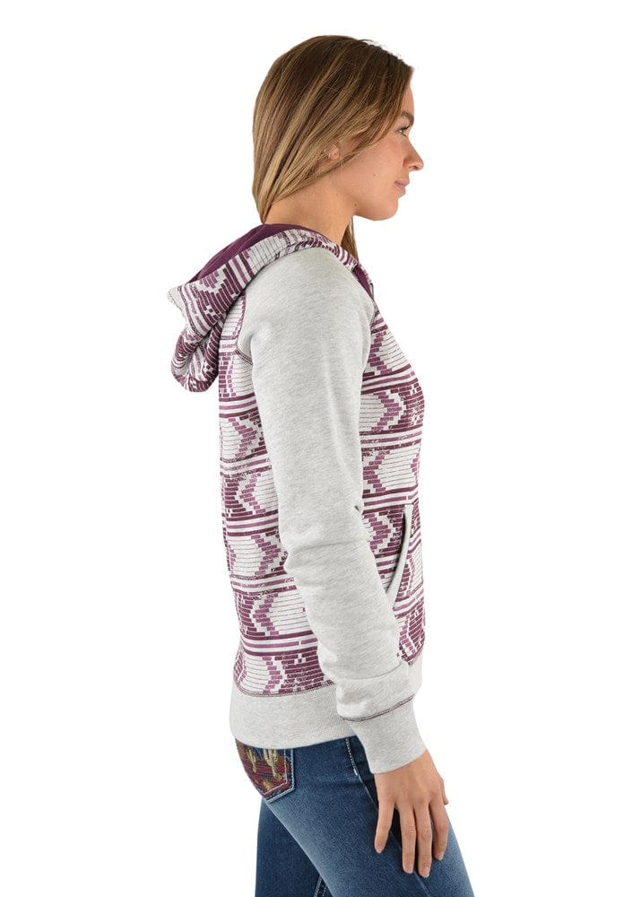 Load image into Gallery viewer, Pure Western Womens Ariana Zip Up Hoodie
