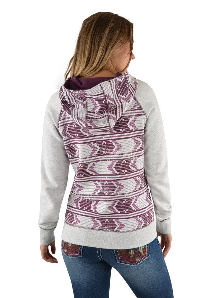 Load image into Gallery viewer, Pure Western Womens Ariana Zip Up Hoodie
