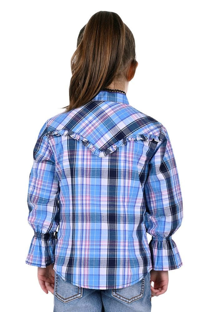 Load image into Gallery viewer, Pure Western Girls Shiloh Long Sleeve Shirt

