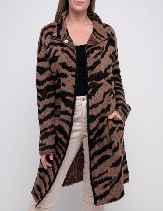 Pingpong Womens Jungle Cardigan