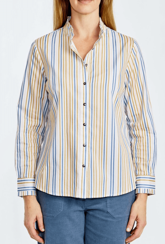 Load image into Gallery viewer, Pingpong Womens Penny Stripe Blouse
