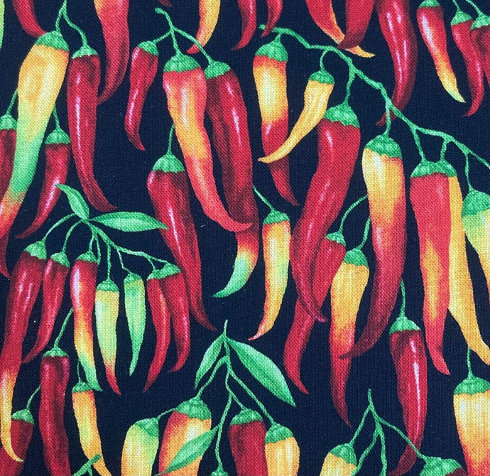 Victorian Textiles Peppers Please! Fabric