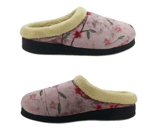 Panda Slippers Womens Endy Heather Embroidery Shoes
