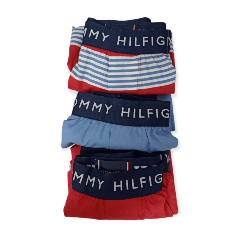 Load image into Gallery viewer, Tommy Hilfiger Mens 3P Woven Boxer Print
