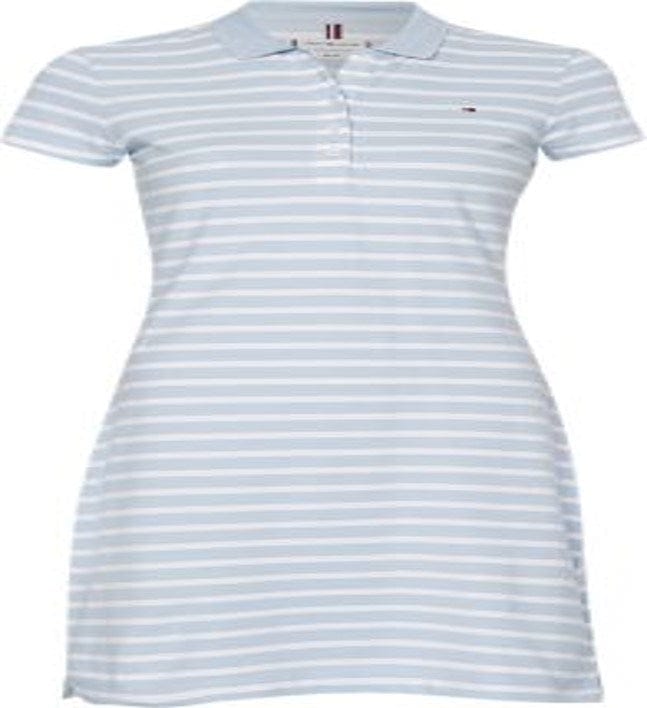 Load image into Gallery viewer, Tommy Hilfiger Womens Slim Polo Stripe Dress
