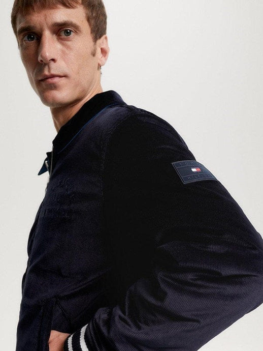 Tommy Hilfiger Mens Reversible Corduroy Ivy Jacket