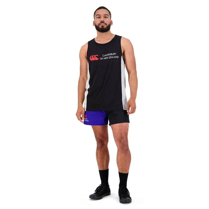 Load image into Gallery viewer, Canterbury Mens of NZ Block Singlet
