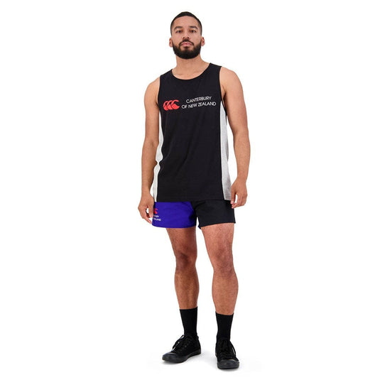 Canterbury Mens of NZ Block Singlet