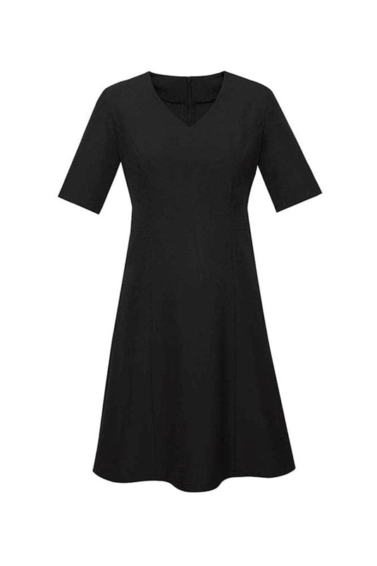 Biz Collection Womens Siena Extended Short Sleeve Dress