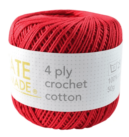 Create Handmade 4 ply Crochet Cotton