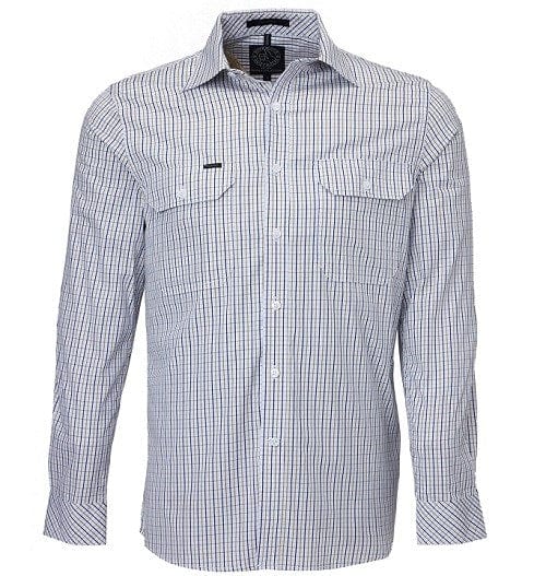 Ritemate Pilbara Mens Long Sleeve Shirt Dual Pocket