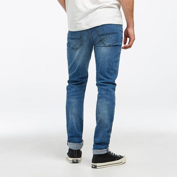 Load image into Gallery viewer, Riders Mens Slim &amp; Narrow Blue Vain Jeans
