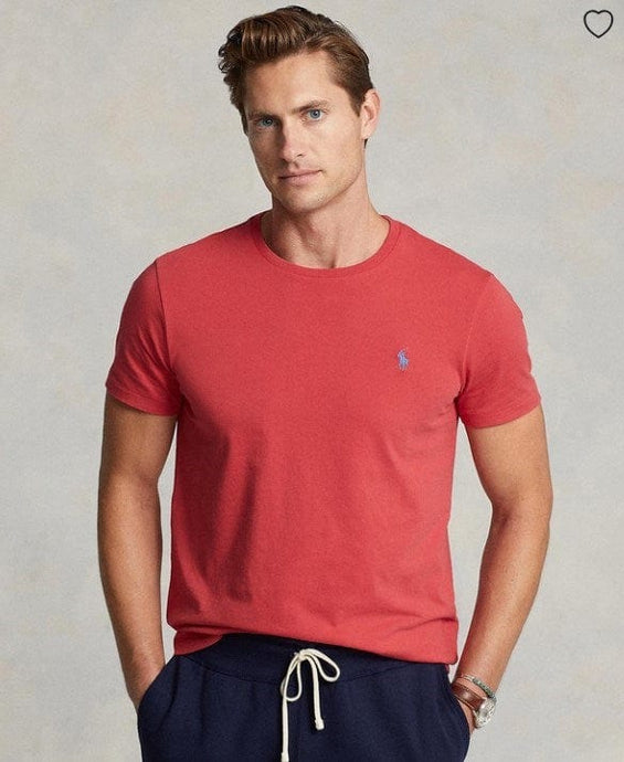 Ralph Lauren Mens Custom Slim Knit T-Shirt