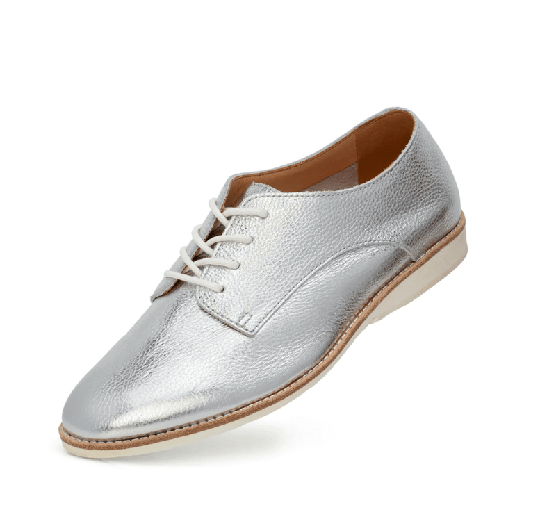 Load image into Gallery viewer, Rollie Womens Derby Super Soft Shoe - Silver
