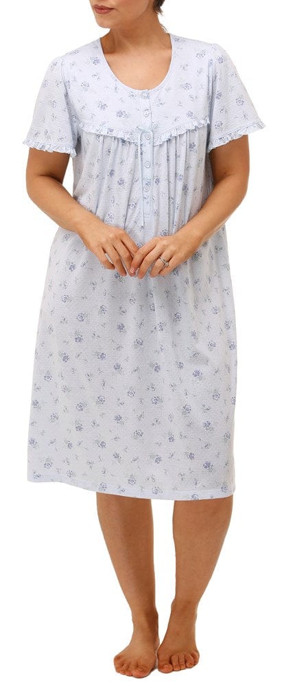 Load image into Gallery viewer, Schrank Womens Carnation Short Sleeve Nightie
