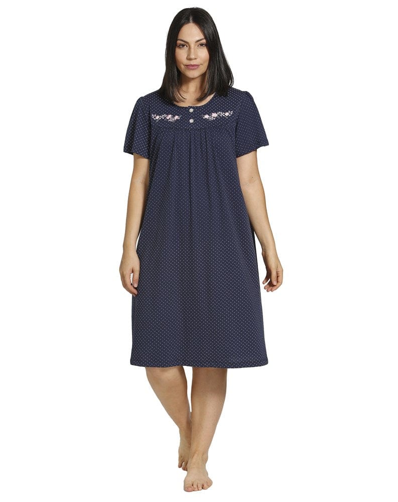Load image into Gallery viewer, Schrank Womens Spot Embroidery Nightie
