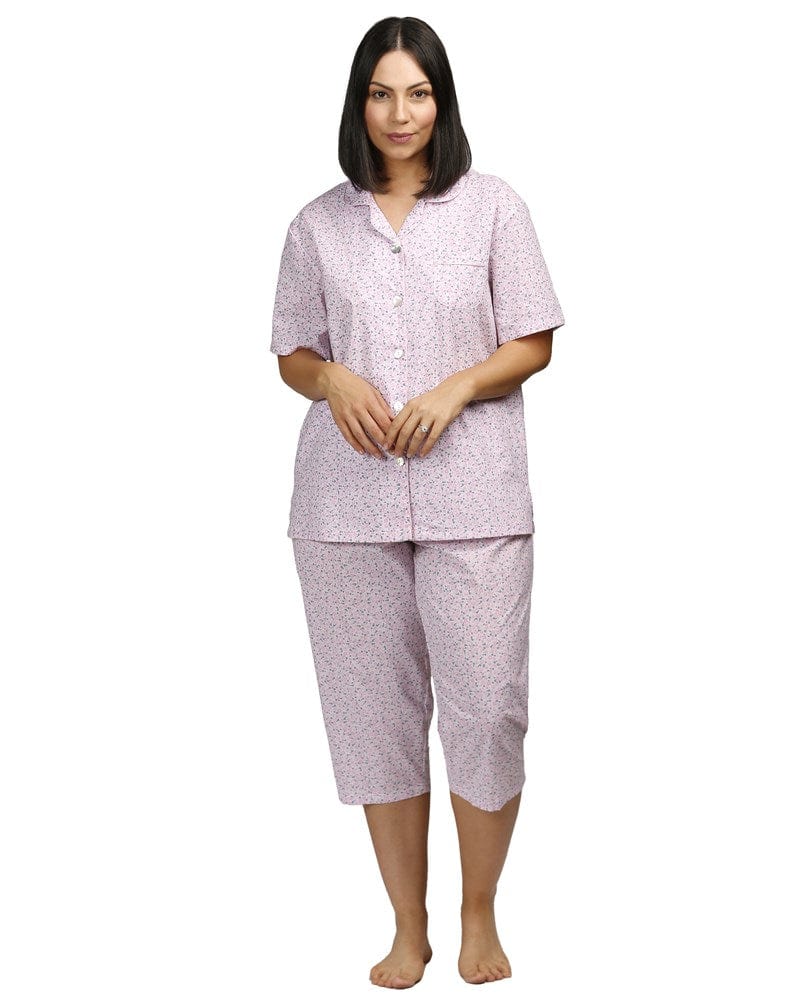 Load image into Gallery viewer, Schrank Womens Ditsy Revere PJ Set
