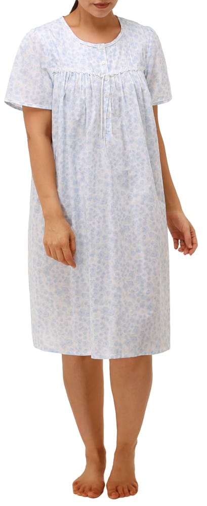 Load image into Gallery viewer, Schrank Womens Fleur Short Sleeve Nightie
