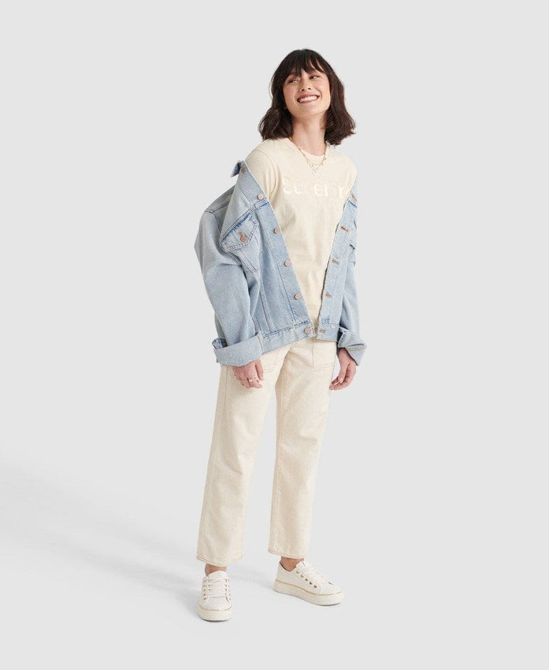 Load image into Gallery viewer, Superdry SL Bonded Satin Entry Tee
