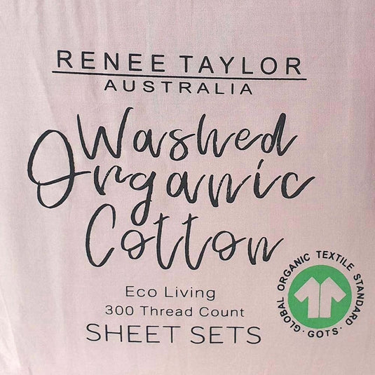 Renee Taylor 300 Thread Count 100% Organic Cotton