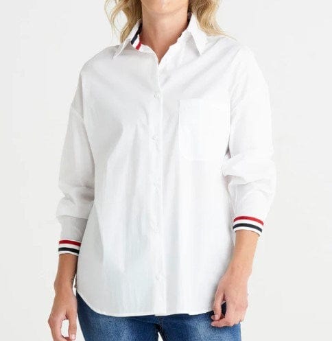 Load image into Gallery viewer, Betty Basics Womens Saskia Shirt
