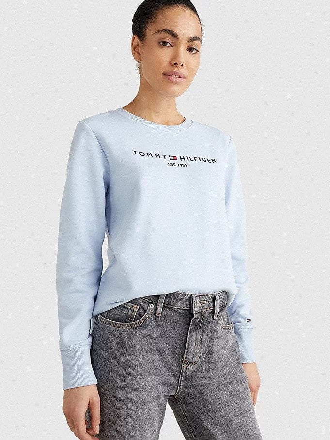 Load image into Gallery viewer, Tommy Hilfiger Womens Organic Cotton Crew Neck Sweatshirt
