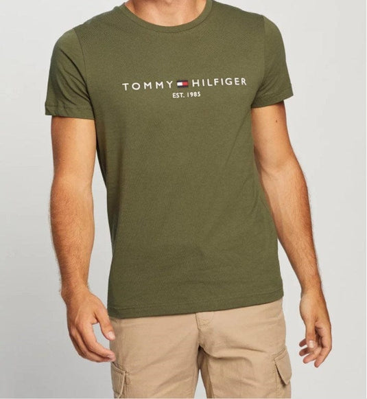 Tommy Hilfiger Mens Cotton Chest Logo T-Shirt