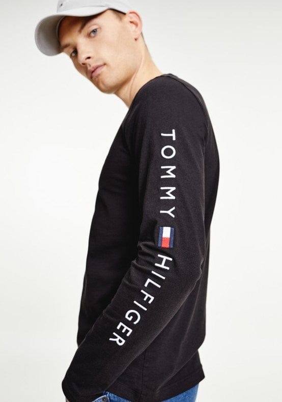 Load image into Gallery viewer, Tommy Hilfiger Mens Logo Long Sleeve Tee
