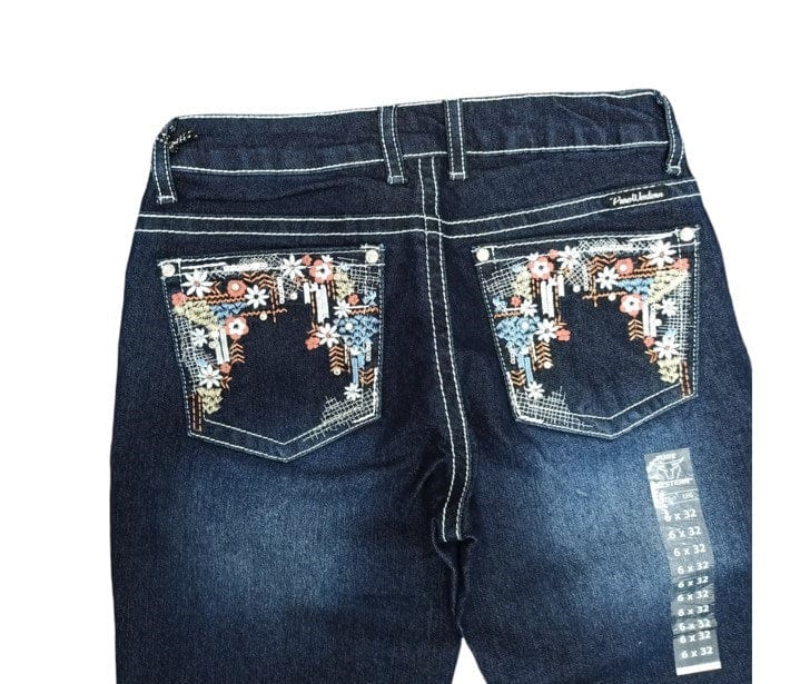 Load image into Gallery viewer, Pure Western Girls Anjelica Slim leg Jean
