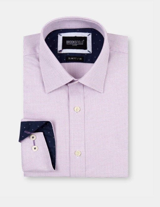 Load image into Gallery viewer, Brooksfield Mens Yarndyed Dress Shirt
