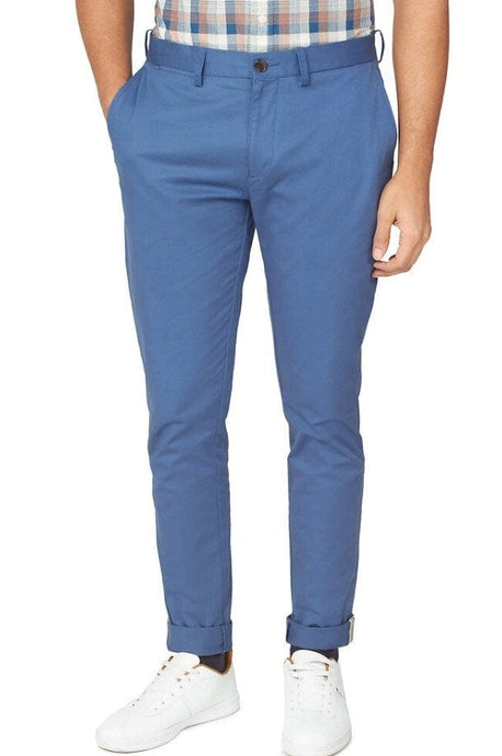 Ben Sherman Mens Organic Skinny Stretch Pants